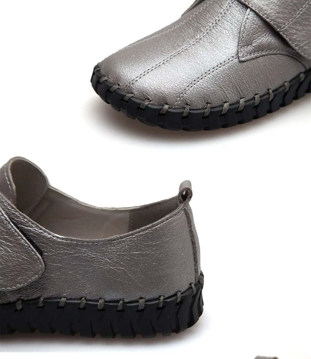 Mocassin orthopédique femme cuir — Hallux valgus et pieds sensibles