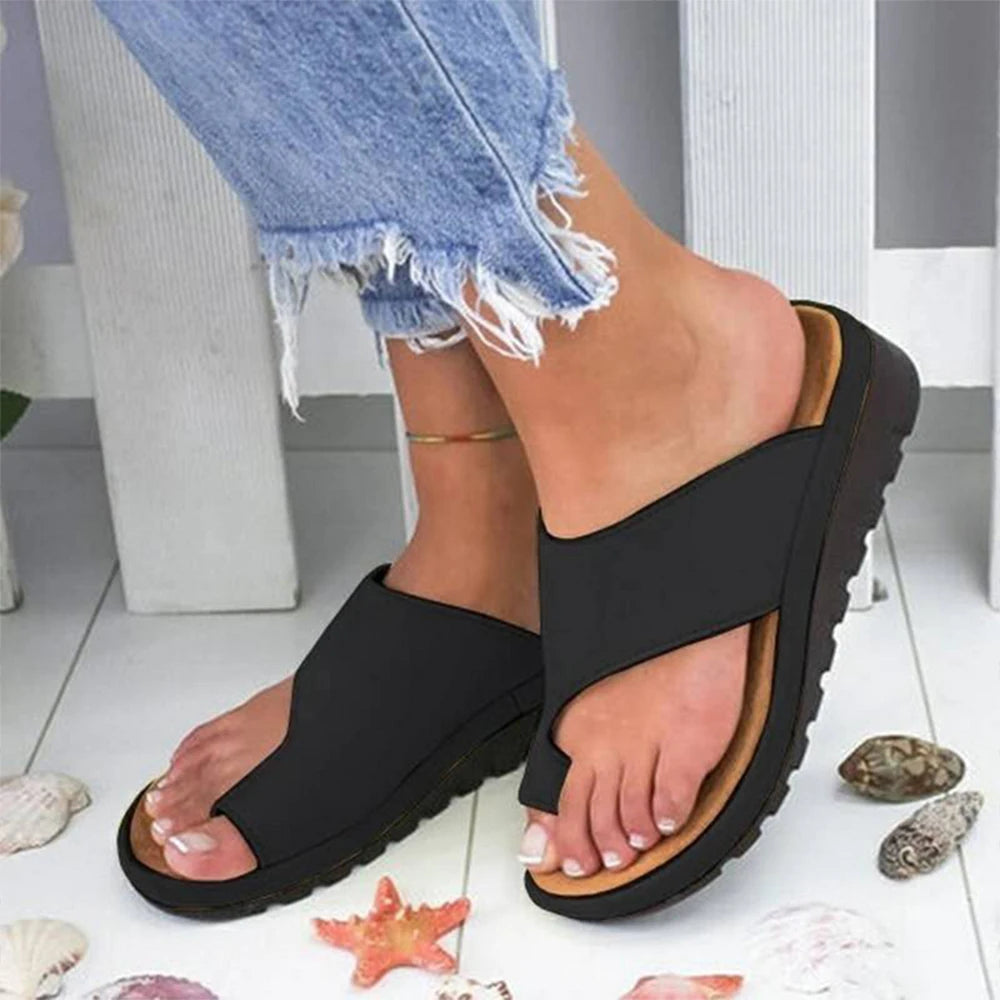 Sandale orthopédique femme hallux valgus - Confort oignon