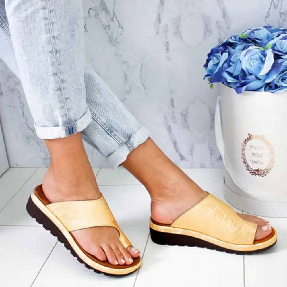 Sandale orthopédique femme hallux valgus - Confort oignon