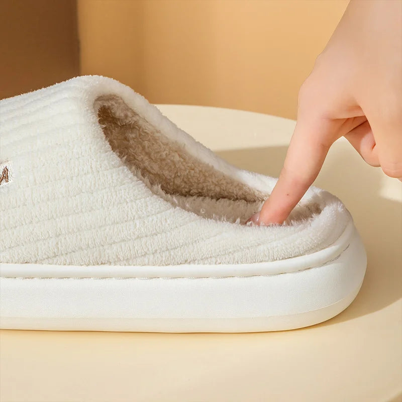 Pantoufle orthopédique femme mémoire de forme - Confort hiver