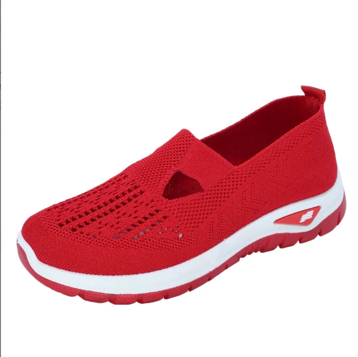 Chaussure orthopédique femme à enfiler — Confort respirant