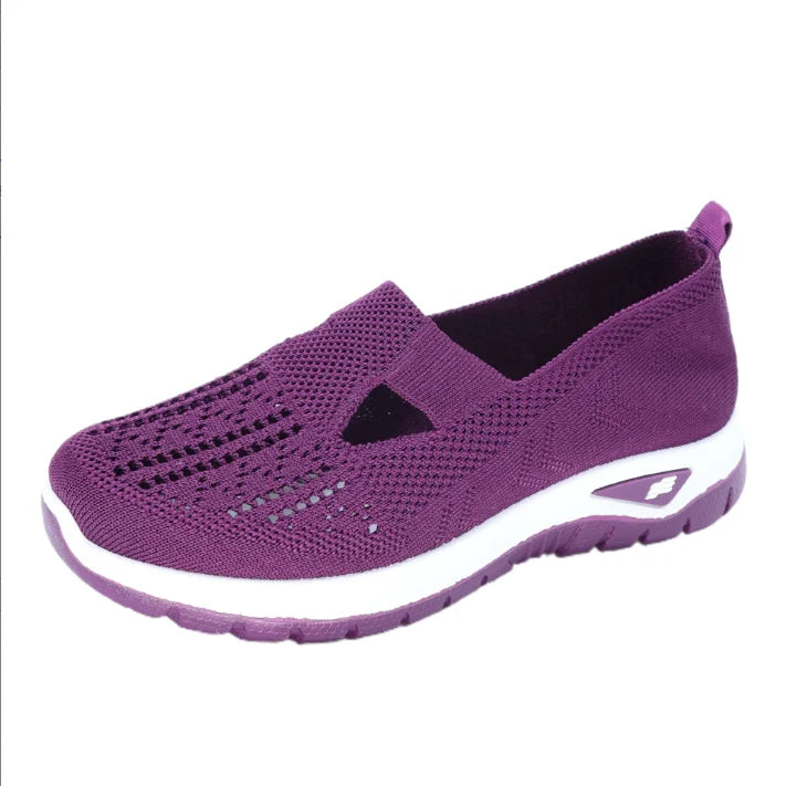 Chaussure orthopédique femme à enfiler — Confort respirant