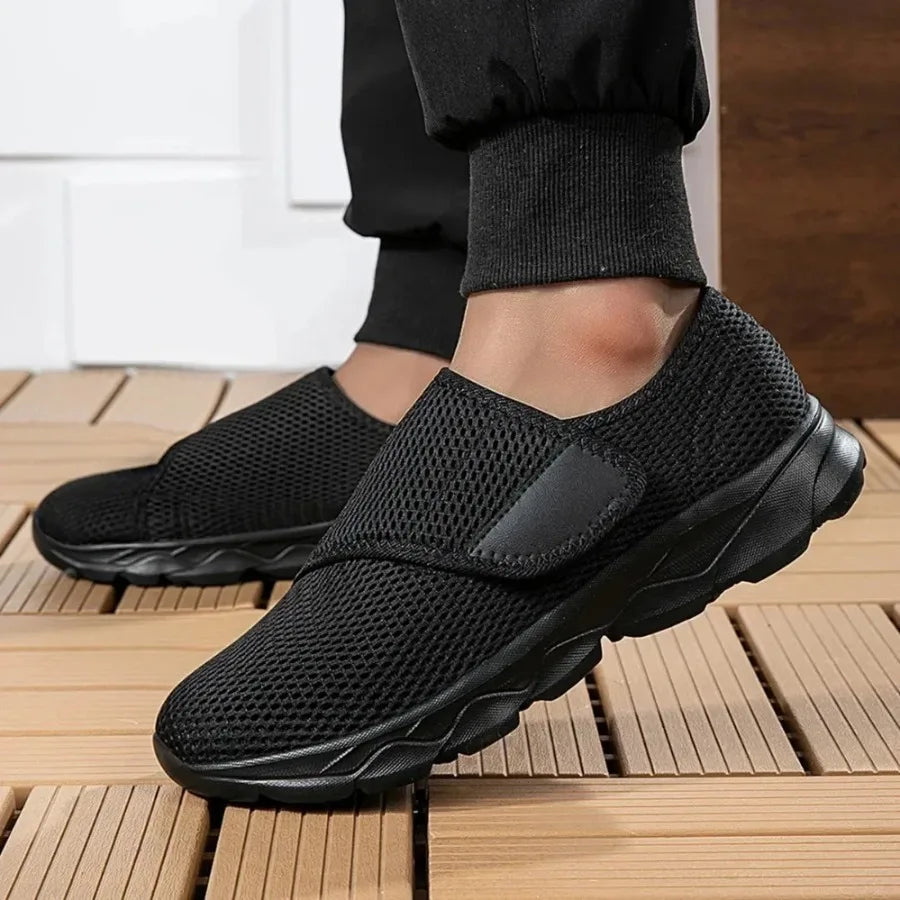 Chaussure orthopédique pieds larges et gonflés - Réglable et souple