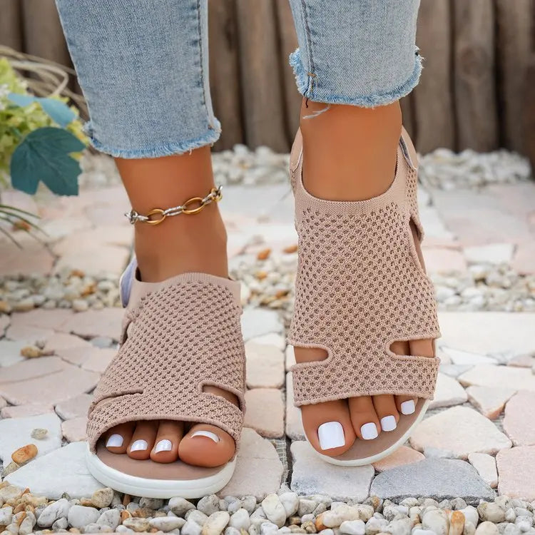 Sandale orthopédique femme été — Mesh respirant et confort