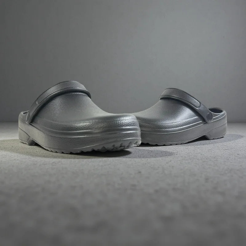 Sabot orthopédique homme à bride - Amorti à air et antidérapant
