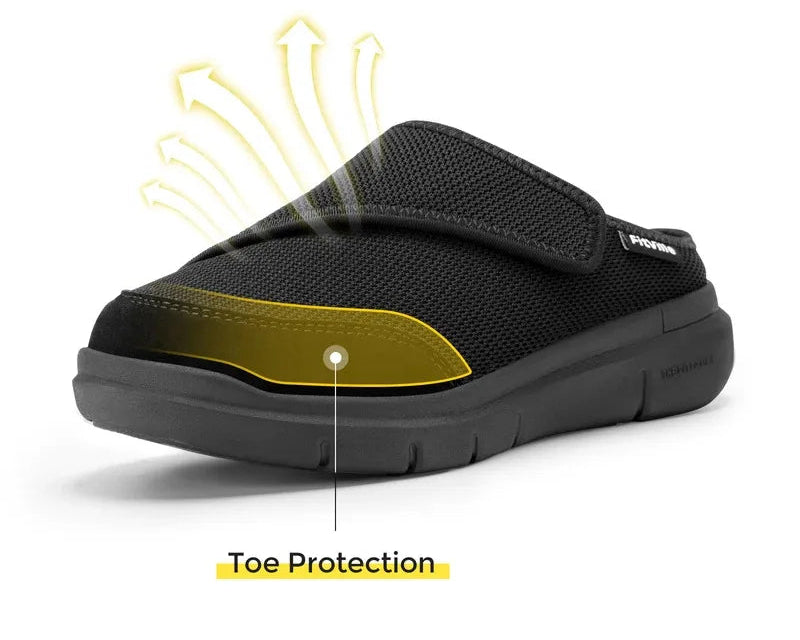 Chausson orthopédique femme pieds larges — Soutien voûte et confort thérapeutique