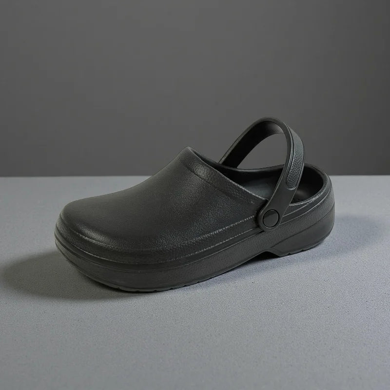 Sabot orthopédique homme à bride - Amorti à air et antidérapant