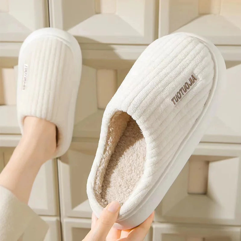 Pantoufle orthopédique femme mémoire de forme - Confort hiver