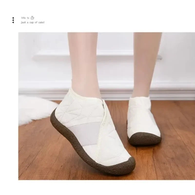 Bottine orthopédique femme fourrée — Confort hiver pieds sensibles