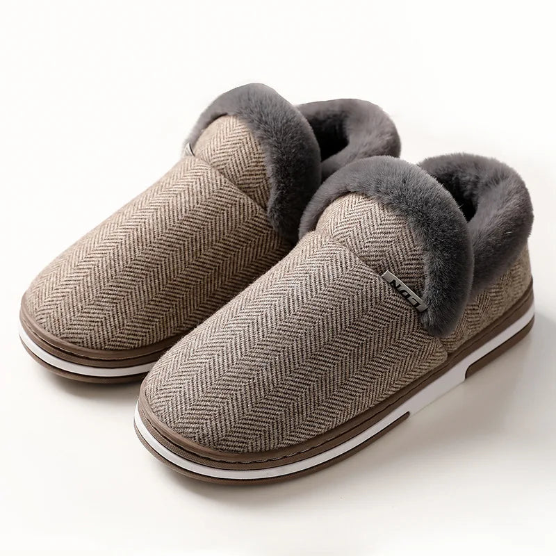 Pantoufle orthopédique femme fermé et chaud - Confort hiver