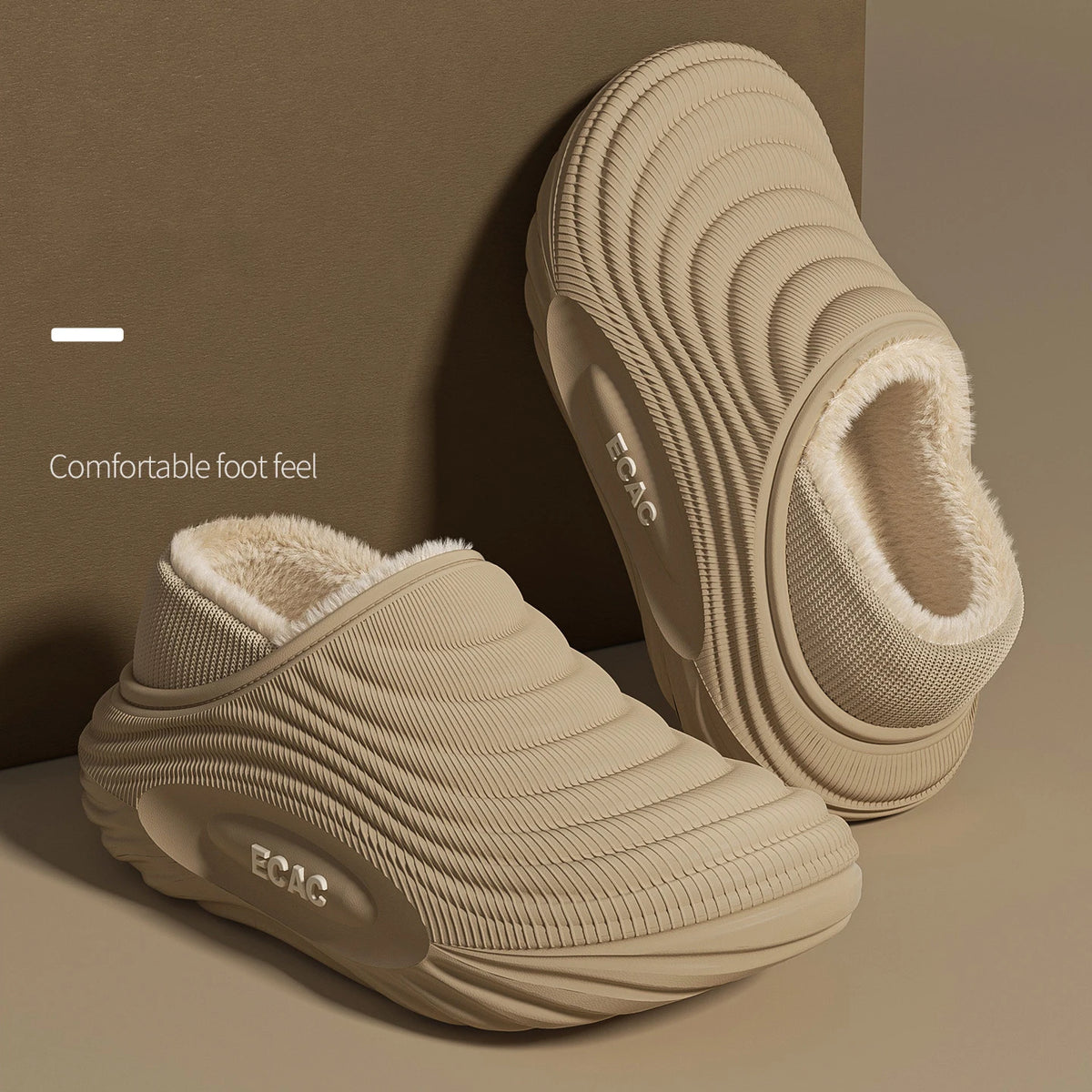 Pantoufle orthopédique femme semelle épaisse - Confort hiver