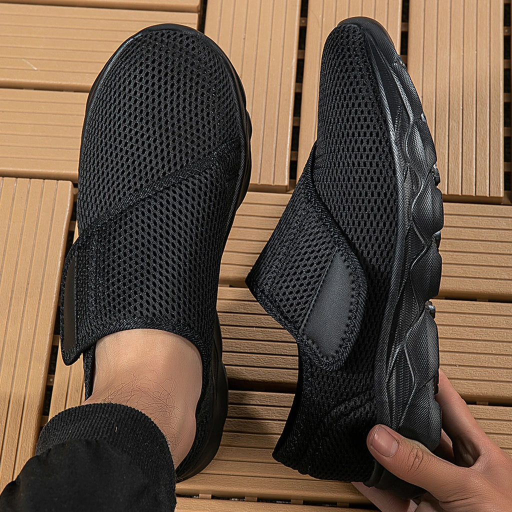 Basket orthopédique femme velcro — Hallux valgus et œdème
