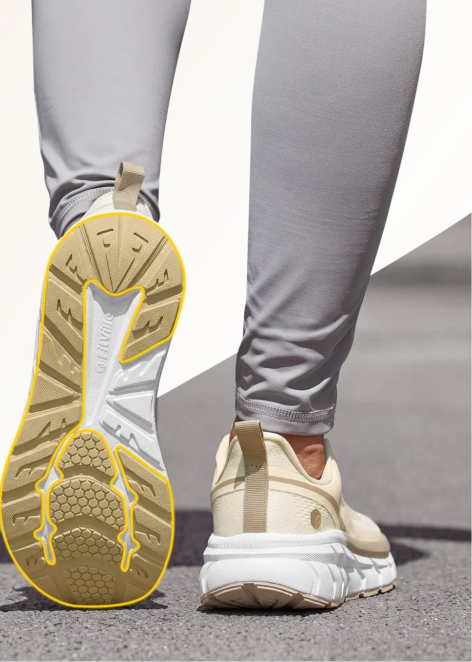 Basket orthopédique femme large — Soutien voûte plantaire