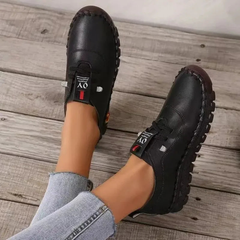 Mocassin orthopédique femme - Confort pour station debout