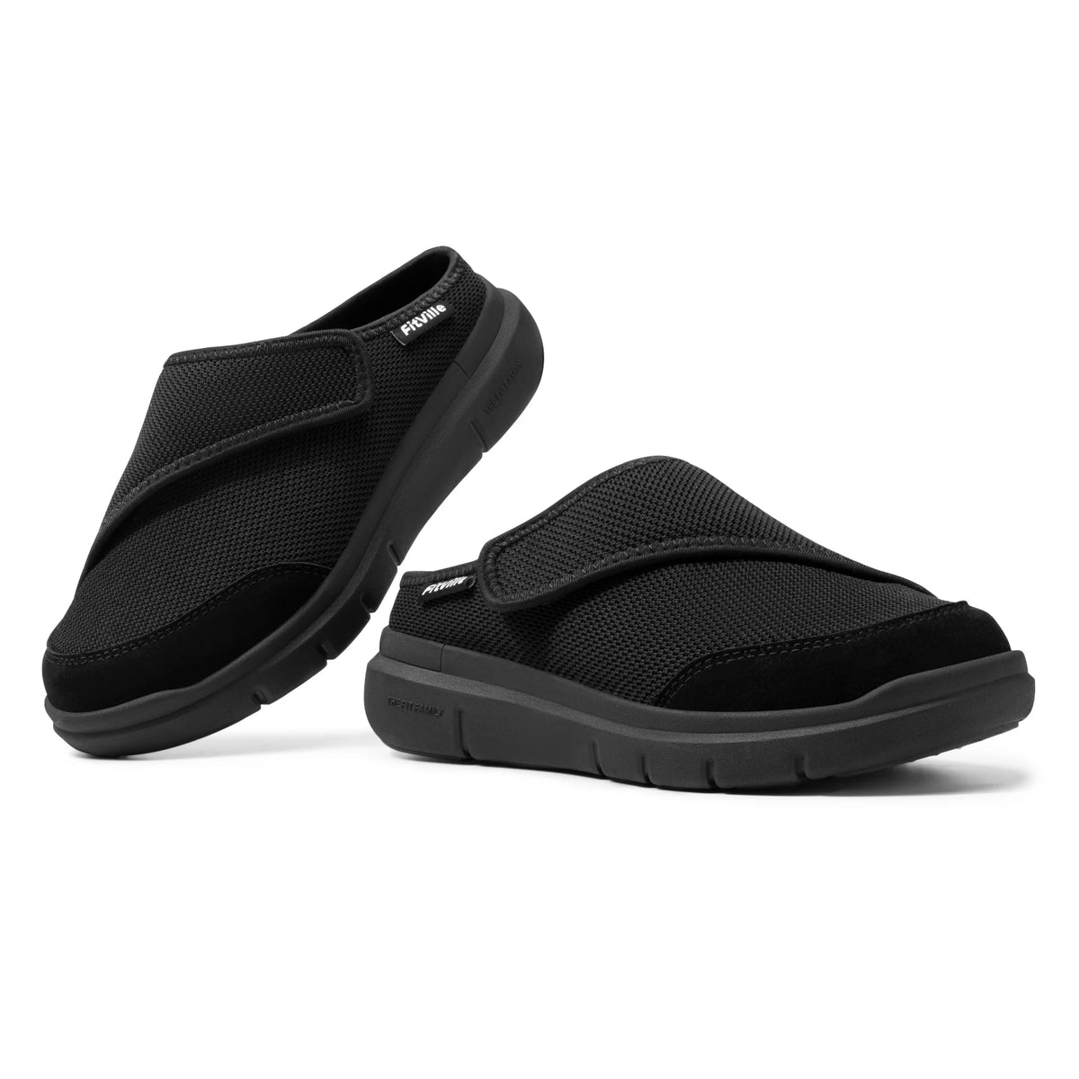 Mule orthopédique femme pieds larges — Soutien voûte et confort post-opératoire