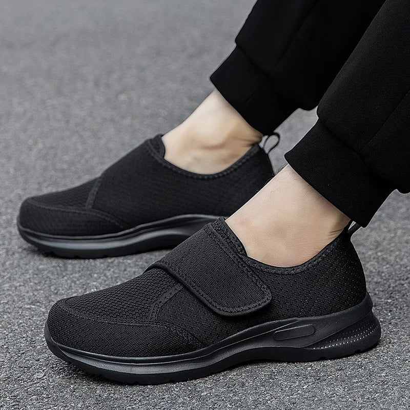 Chaussure orthopédique pieds larges et gonflés - Bride réglable