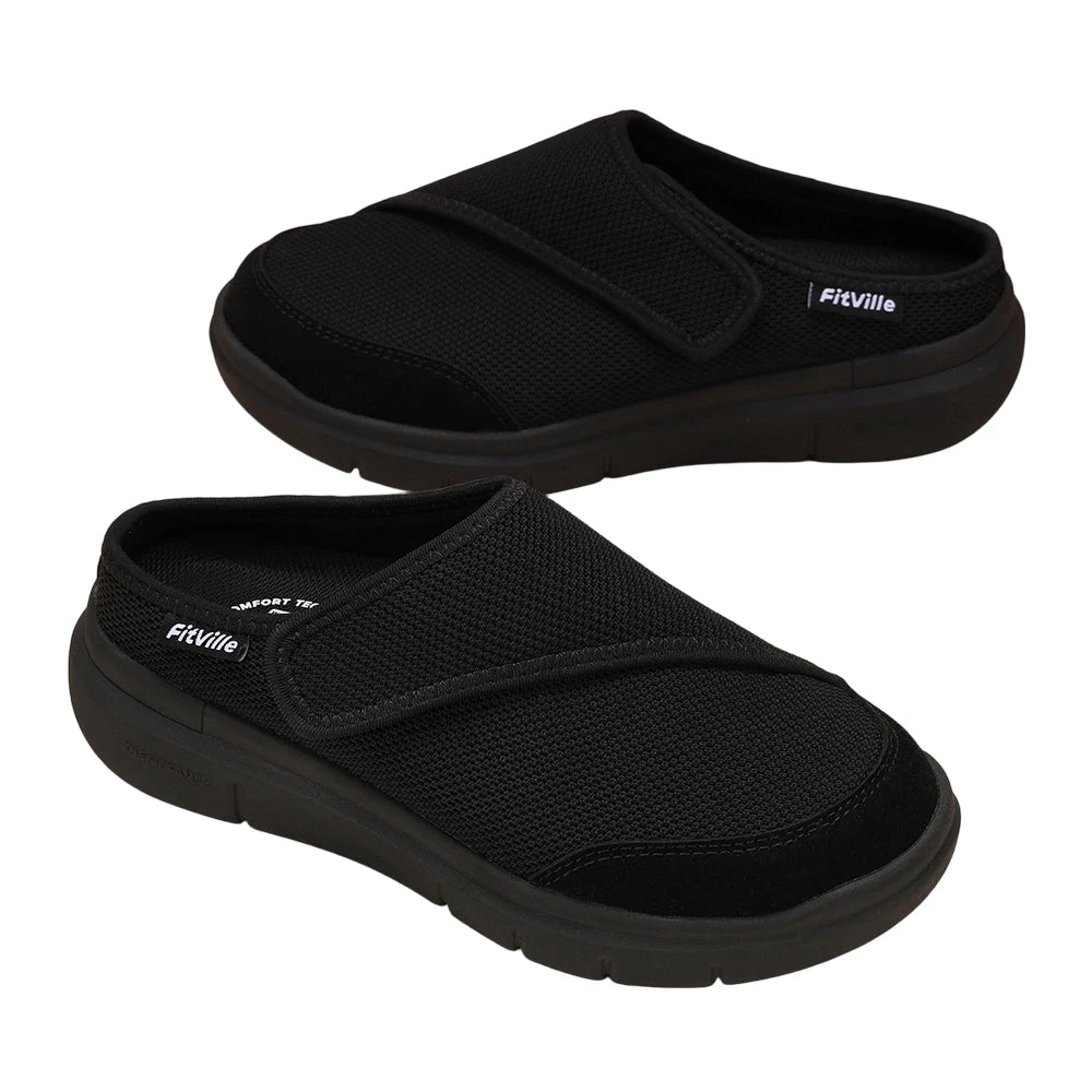 Chausson orthopédique femme pieds larges - Soutien de voûte