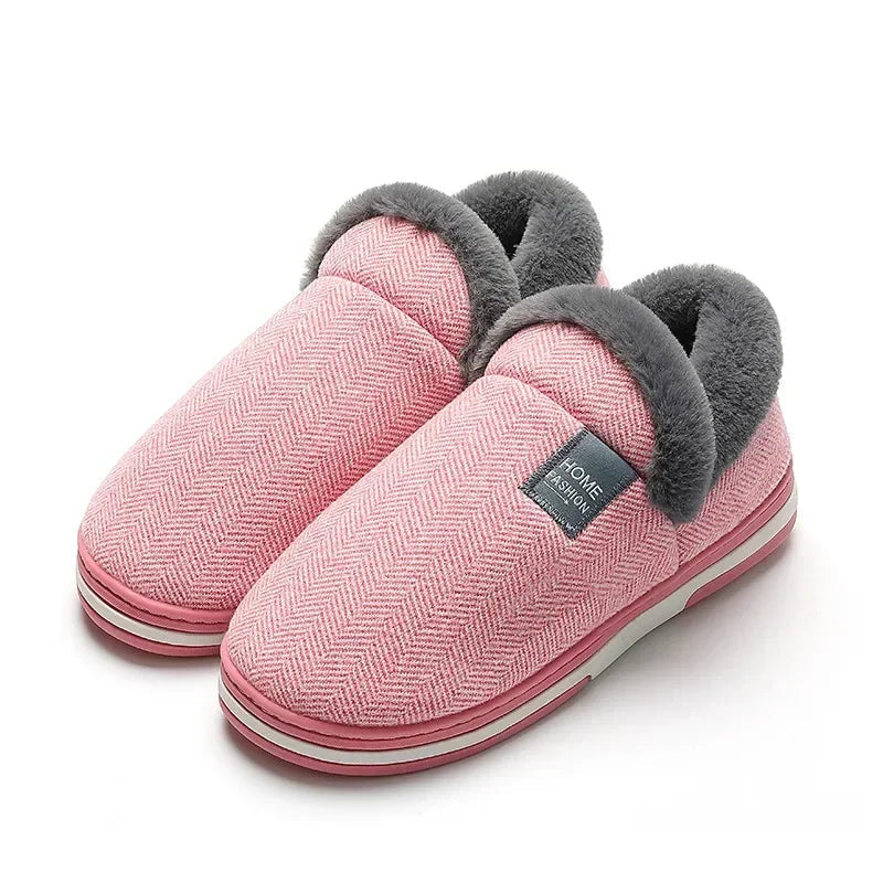 Pantoufle orthopédique femme fermé et chaud - Confort hiver