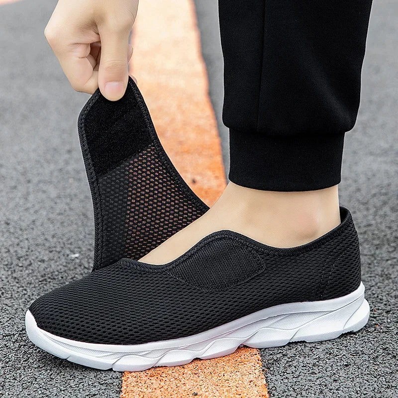 Chaussure orthopédique pieds larges et gonflés - Réglable et souple