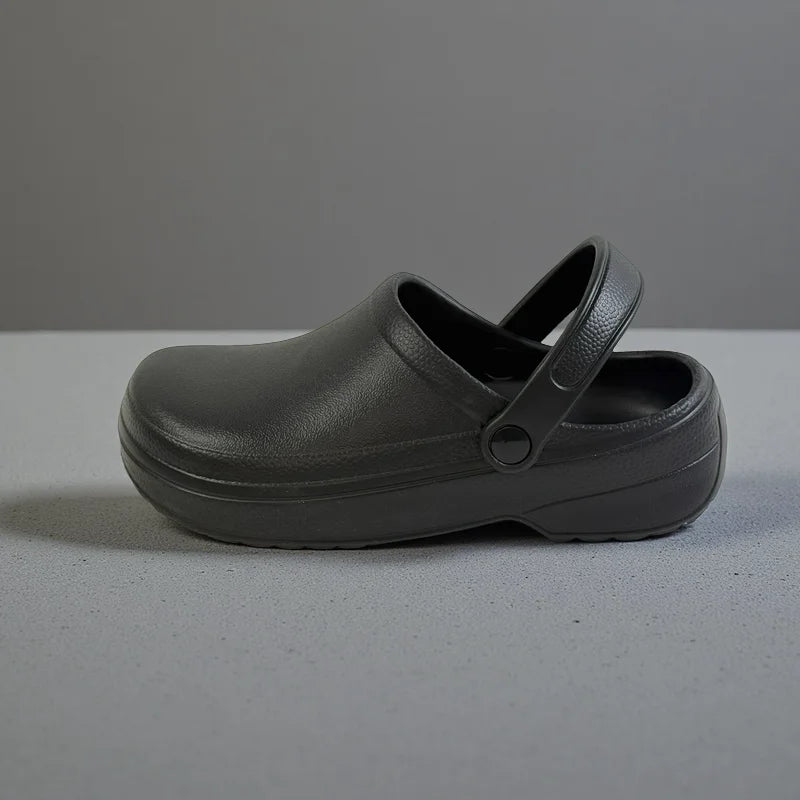 Sabot orthopédique homme à bride - Amorti à air et antidérapant