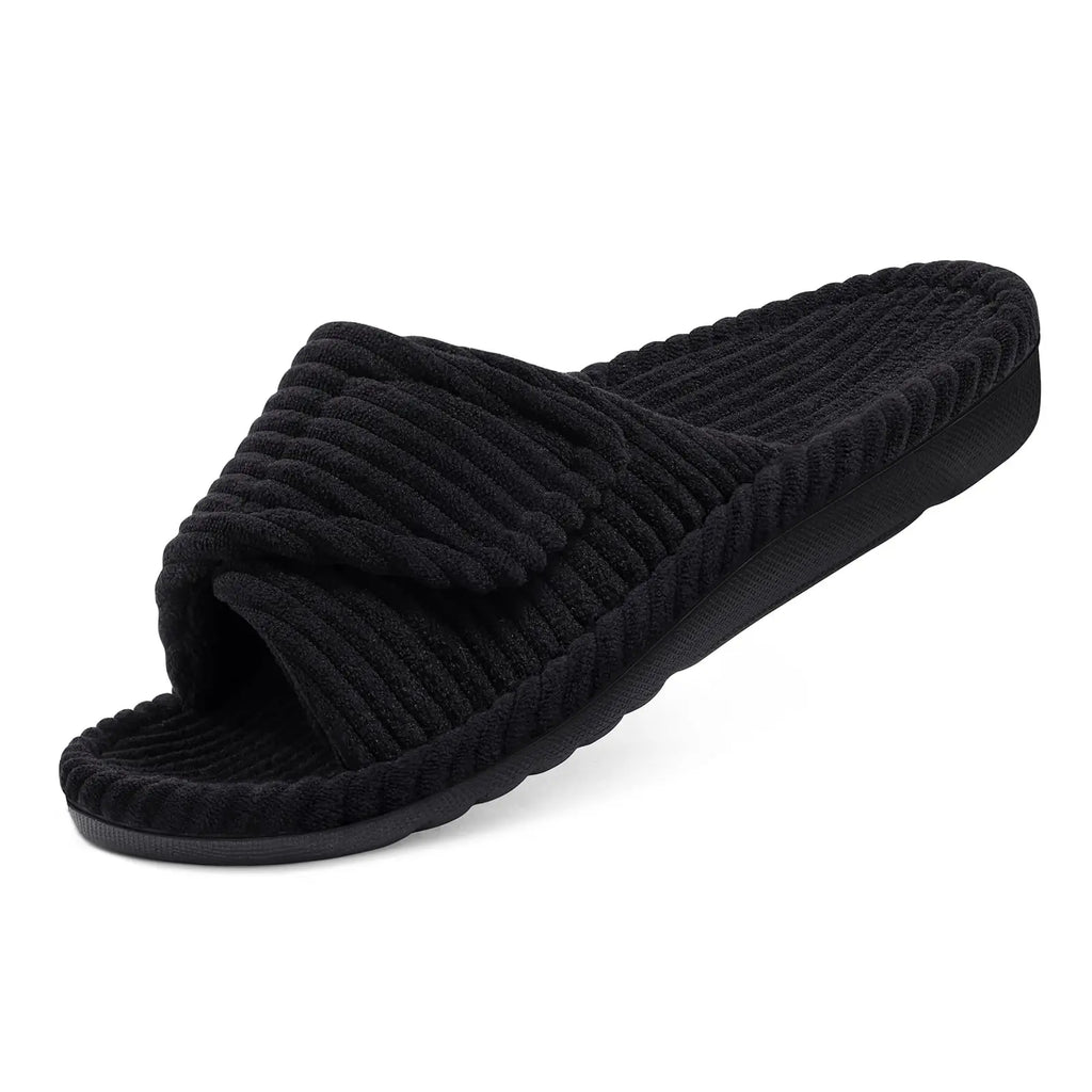 Chausson orthopédique femme pour fasciite plantaire et pieds gonflés