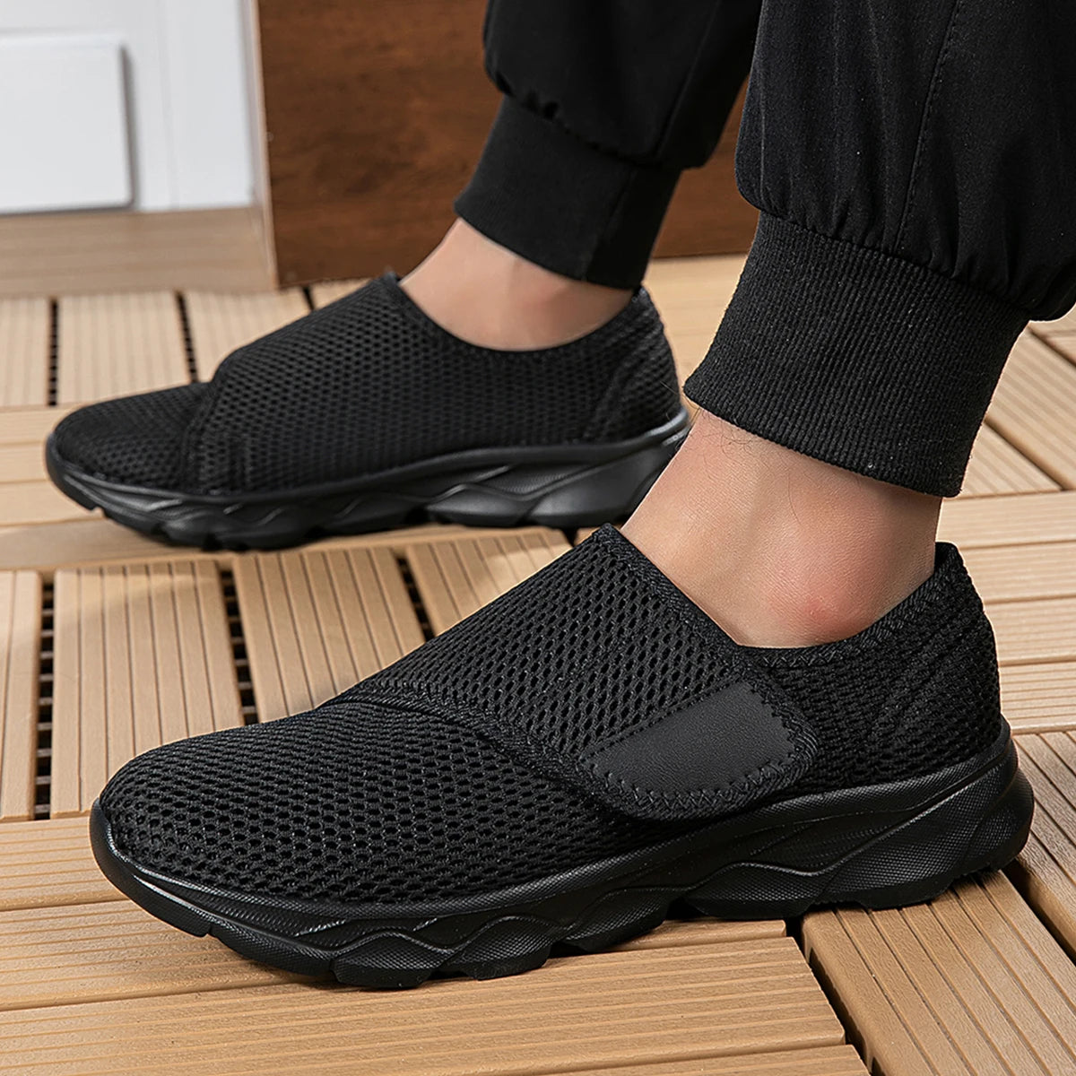 Basket orthopédique femme velcro — Hallux valgus et œdème