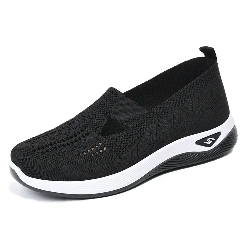 Chaussure orthopédique femme slip-on — Mesh confort léger