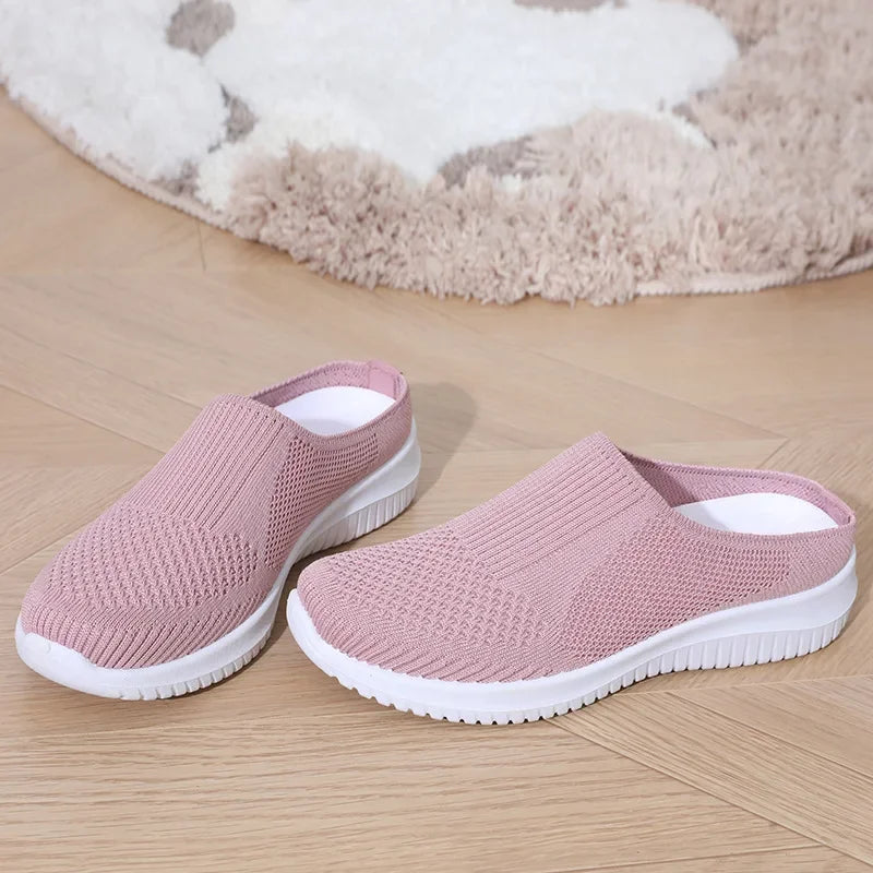 Chausson orthopédique femme à talon ouvert - Confort et légèreté