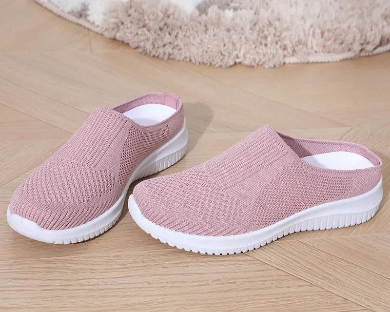 Chausson orthopédique femme à talon ouvert - Confort et légèreté