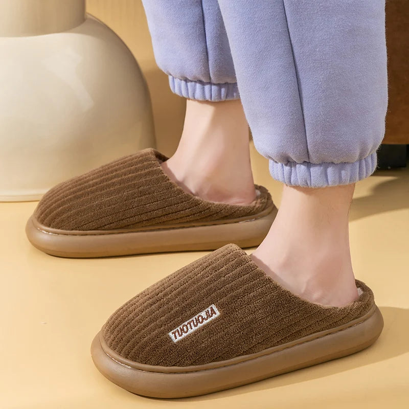 Pantoufle orthopédique femme mémoire de forme - Confort hiver