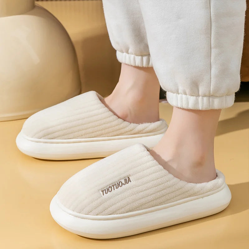 Pantoufle orthopédique femme mémoire de forme - Confort hiver