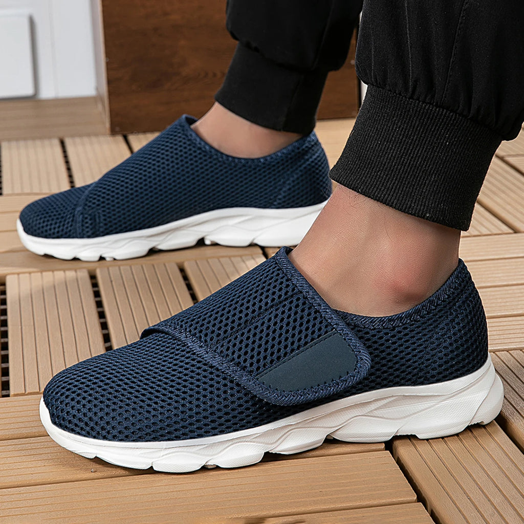 Basket orthopédique femme velcro — Hallux valgus et œdème
