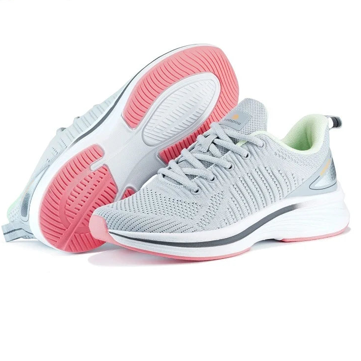 Basket orthopédique femme running, gris