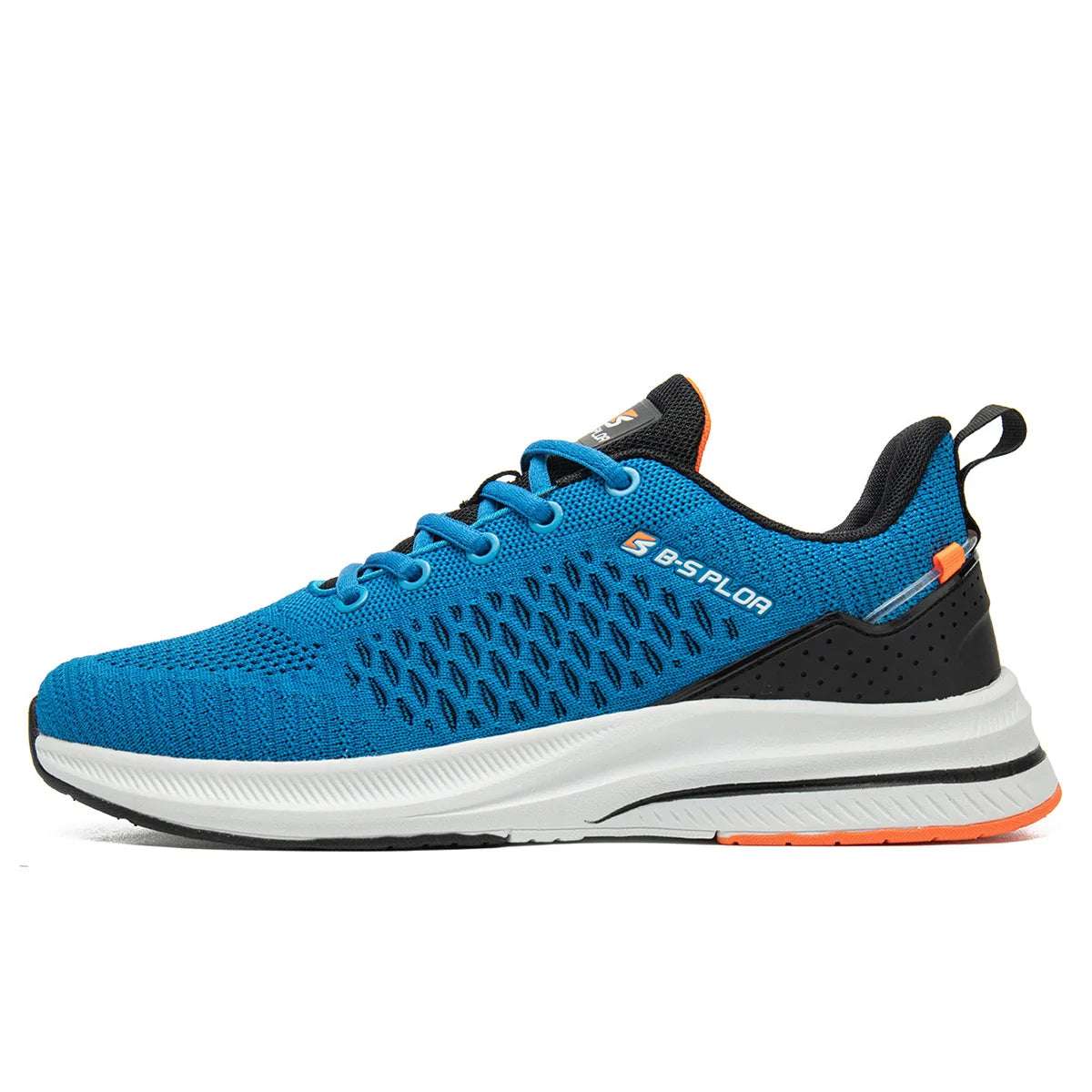 Basket orthopédique homme à semelle massante, bleu