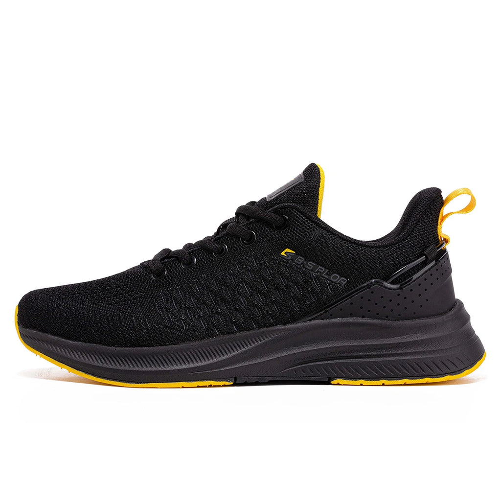 Basket orthopédique homme à semelle massante, noir