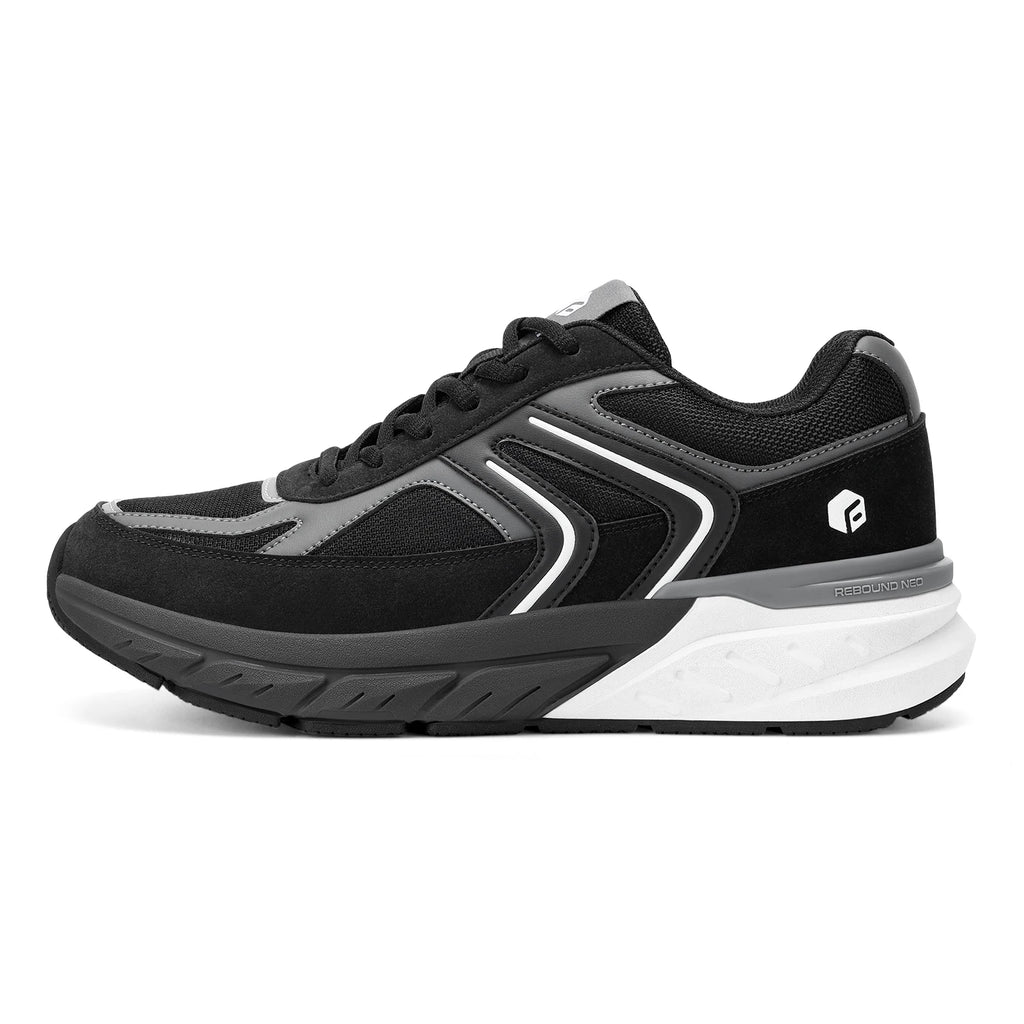 Basket orthopédique homme fasciite plantaire, noir