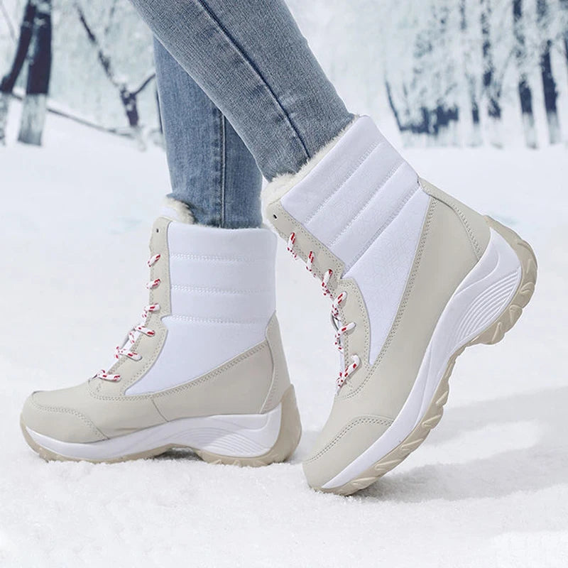 Bottine orthopédique femme hiver, maintien cheville et confort plantaire