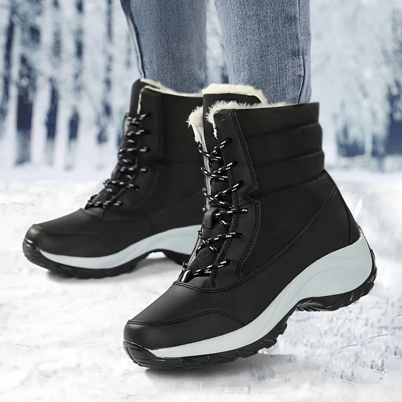 Bottine orthopédique femme hiver, maintien cheville et confort plantaire