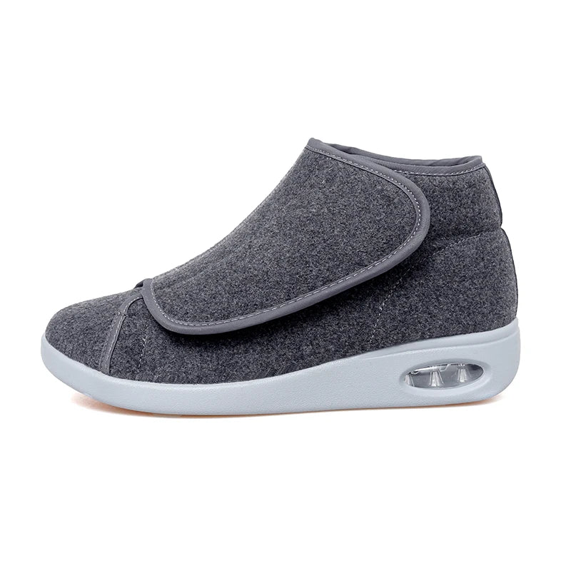 Chausson orthopédique pied diabétique femme, hallux valgus et pieds gonflés
