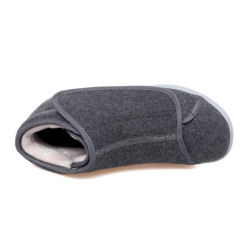 Chausson orthopédique pied diabétique femme, hallux valgus et pieds gonflés