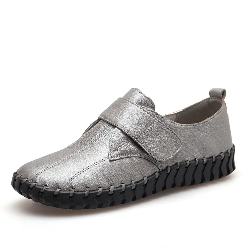 Mocassin orthopédique femme cuir, hallux valgus et pieds sensibles