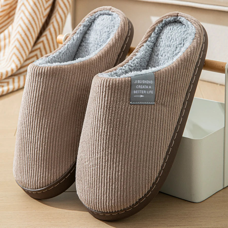 Pantoufle orthopédique femme semelle épaisse, marron Image