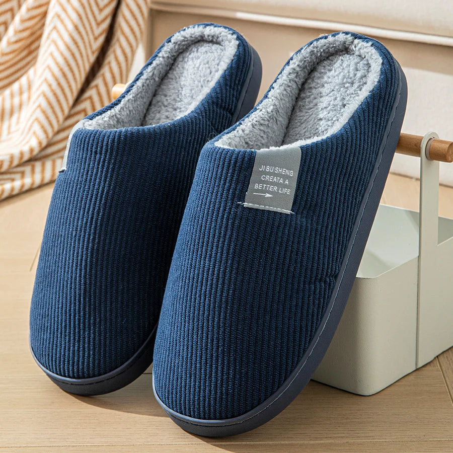 Pantoufle orthopédique femme semelle épaisse, bleu Image