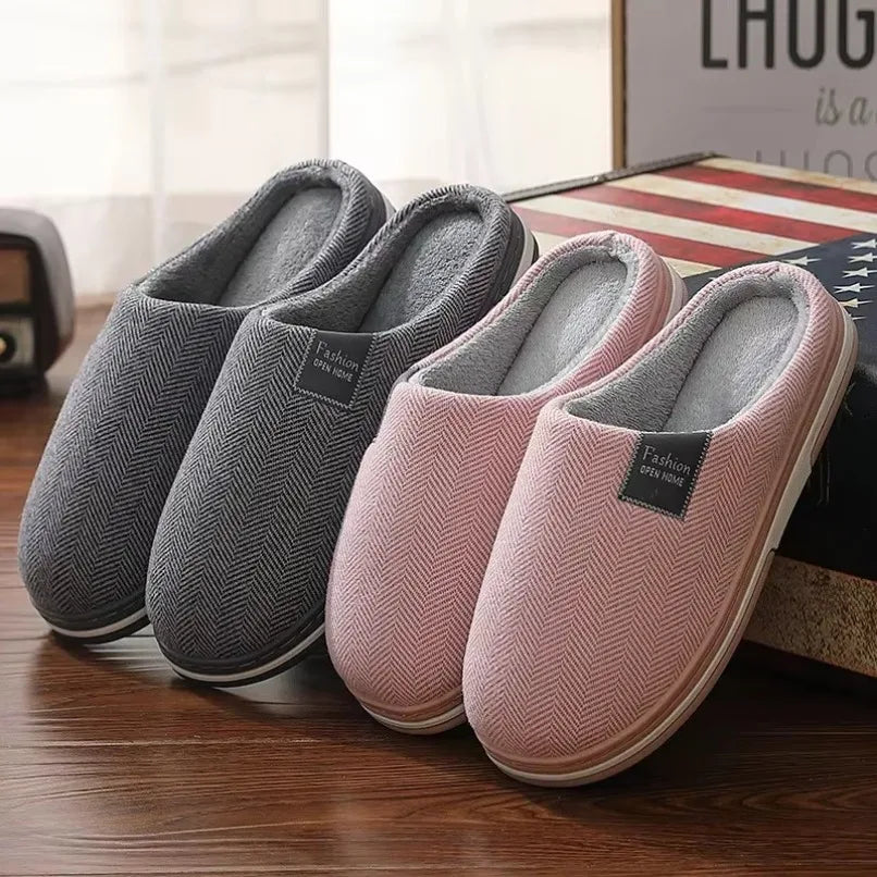 Pantoufle orthopédique femme fermé et chaud, confort hiver
