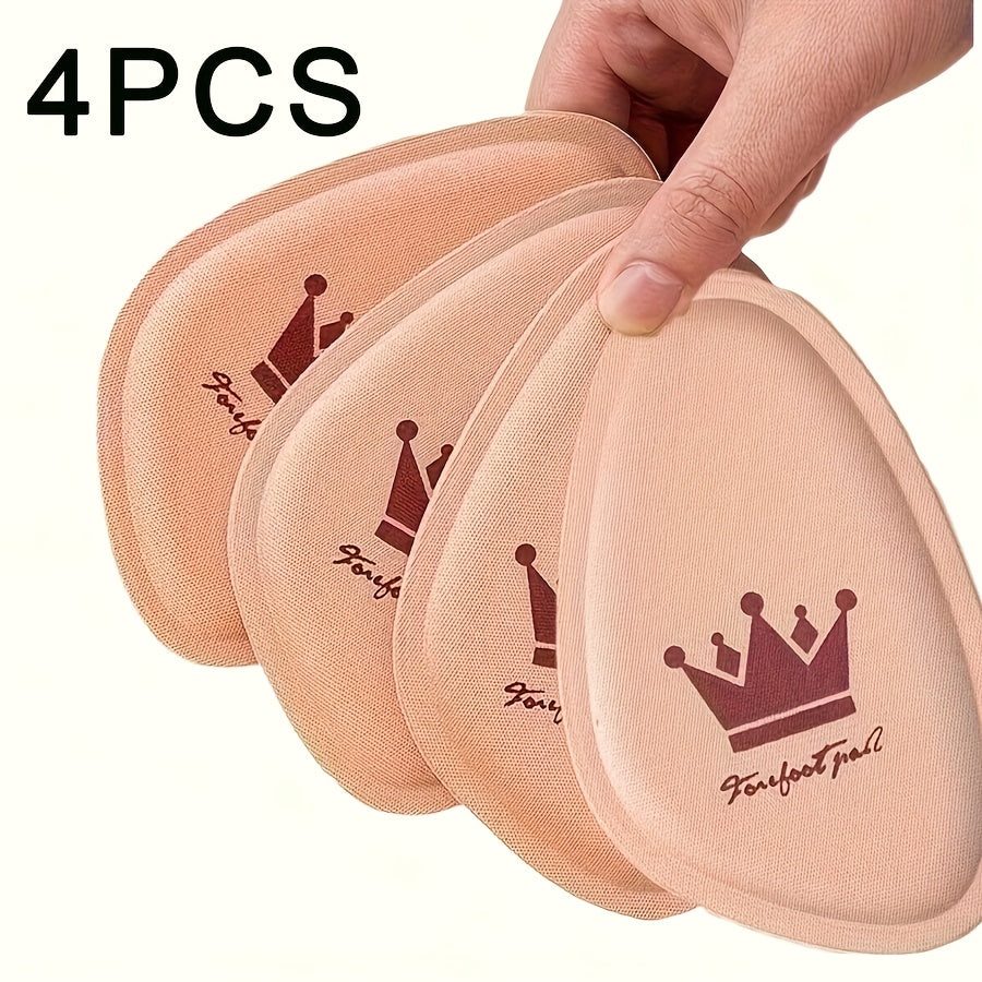 Lot de 4 semelles avant en mousse  mmoire de forme demisemelles antidrapantes douleur semelles mtatarsiennes adaptes aux talons hauts pour femme