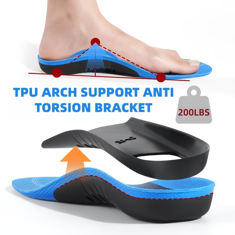1 Paire de Semelles de Soutien de la Vote Plantaire  Amorti en PU  Haute lasticit et Absorption des Chocs Conception Ergonomique Semelle de Sport  Soutien lev de la Vote Plantaire Confortable pour la Course Hommes  Femmes Bottes de Travail 