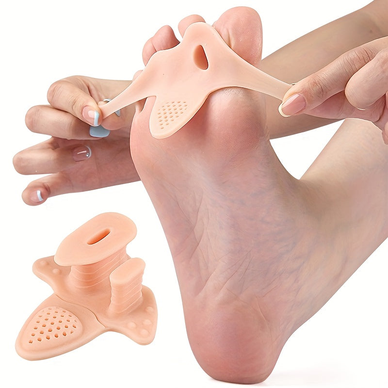 Orthse dorteil rutilisable Manchon dorteil doux Coussinet de pied paissi lastique durable et respirant Sparateur dorteils Unisexe