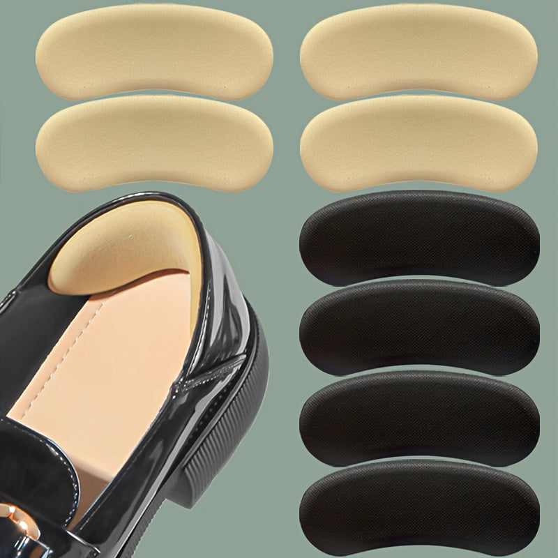 8 pices Coussinets de Talon Invisibles AutoAdhsifs pais Doux Respirants Friction Drapants Coussinets en Mousse pour Talons Hauts  des Pieds Rducteur de Taille de Chaussure Doublures de Talon Sans Couture Coussinets de Pied Invisibles Ma