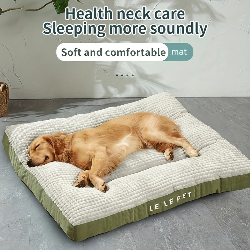 Le tapis carr pour animaux de compagnie est confortable doux durable et rsistant aux rayures Il convient aux chats et chiens grands moyens et petits pour dormir en toutes saisons et constitue un matelas pour chien