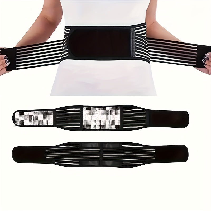 Ceinture Lombaire Ajustable avec Compression  Soutien Lombaire Respirant pour le Dos Gym Entranement  Usage Quotidien  Sangle Ajustable  Ajustement Solide Hommes  Femmes